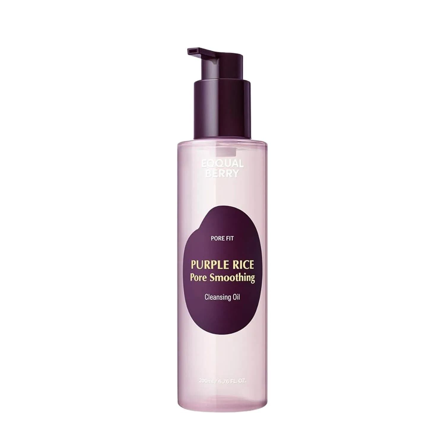 EQQUALBERRY Purple Rice Pore Smoothing Cleansing Oil 200ml