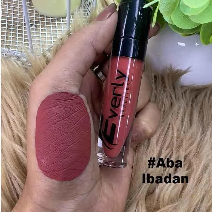 Everly Beauties Matte Liquid Lipstick (Aba Ibadan)