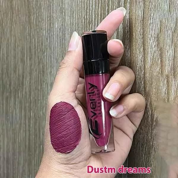 Everly Beauties Matte Liquid Lipstick (Dustm Dreams)