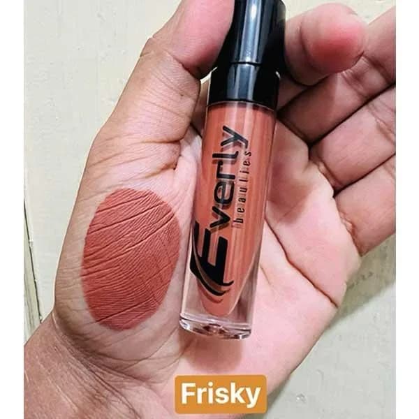 Everly Beauties Matte Liquid Lipstick (Frisky)