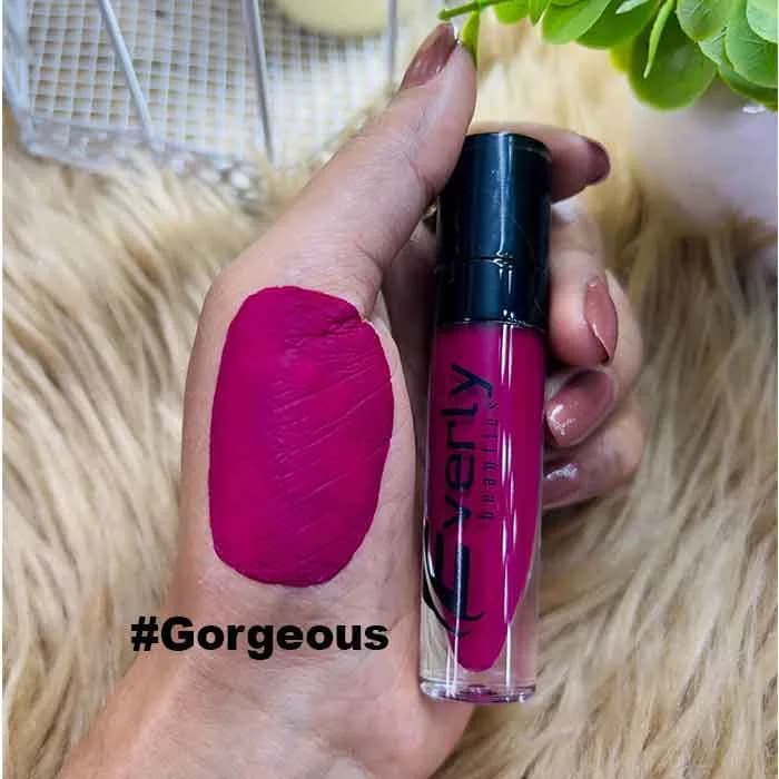 Everly Beauties Matte Liquid Lipstick (Gorgeous)