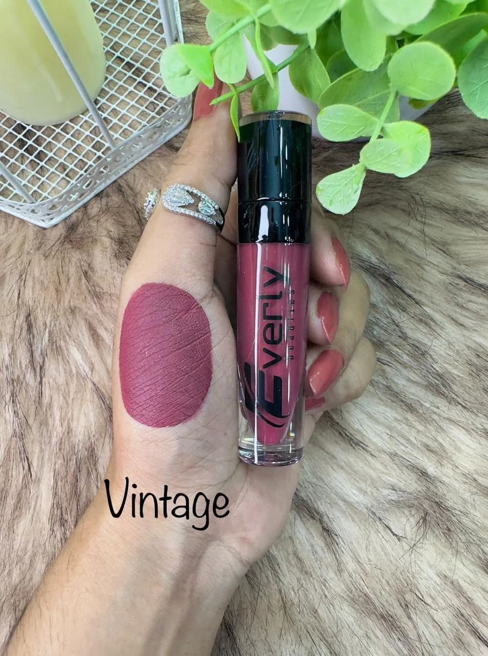 Everly Beauties Matte Liquid Lipstick - Vintage