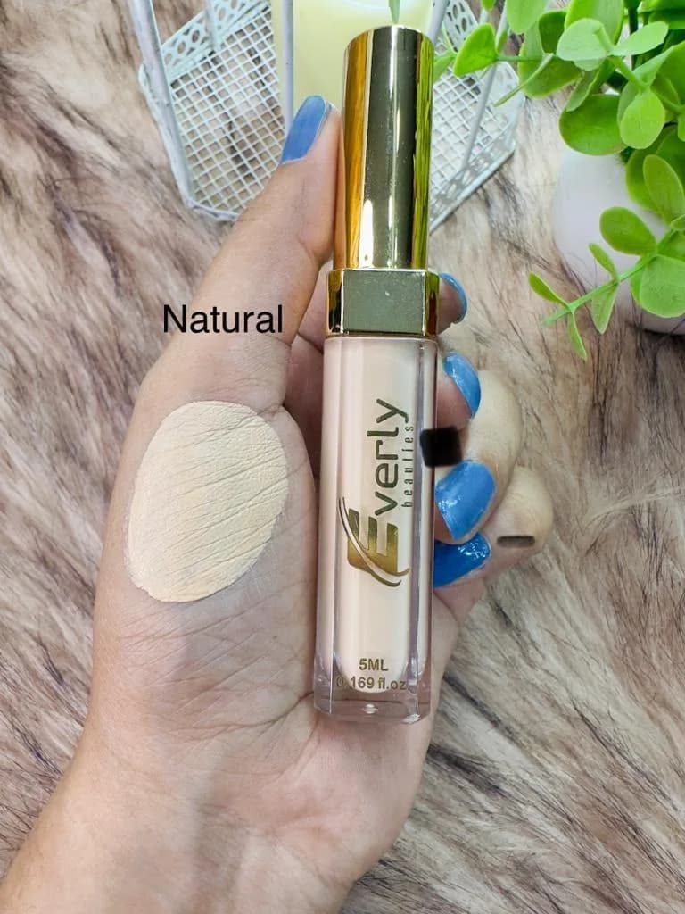 Everly Beauties Pure Matte Full Coverage Concealer - Natural