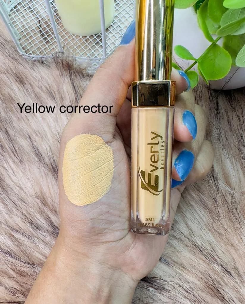 Everly Beauties Pure Matte Full Coverage Concealer - Yellow Corrector
