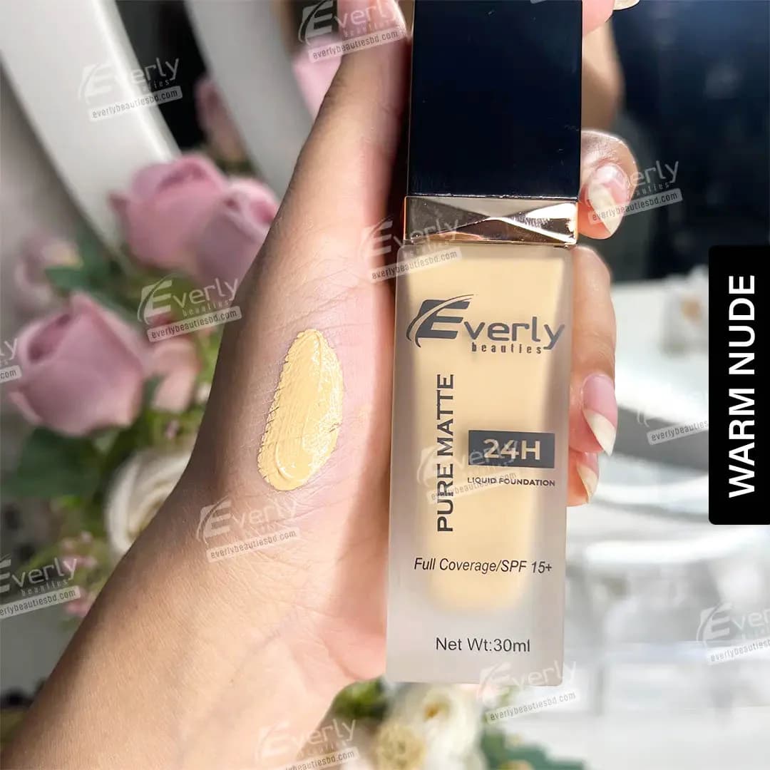 Everly Beauties Pure Matte Full Coverage Foundation -
