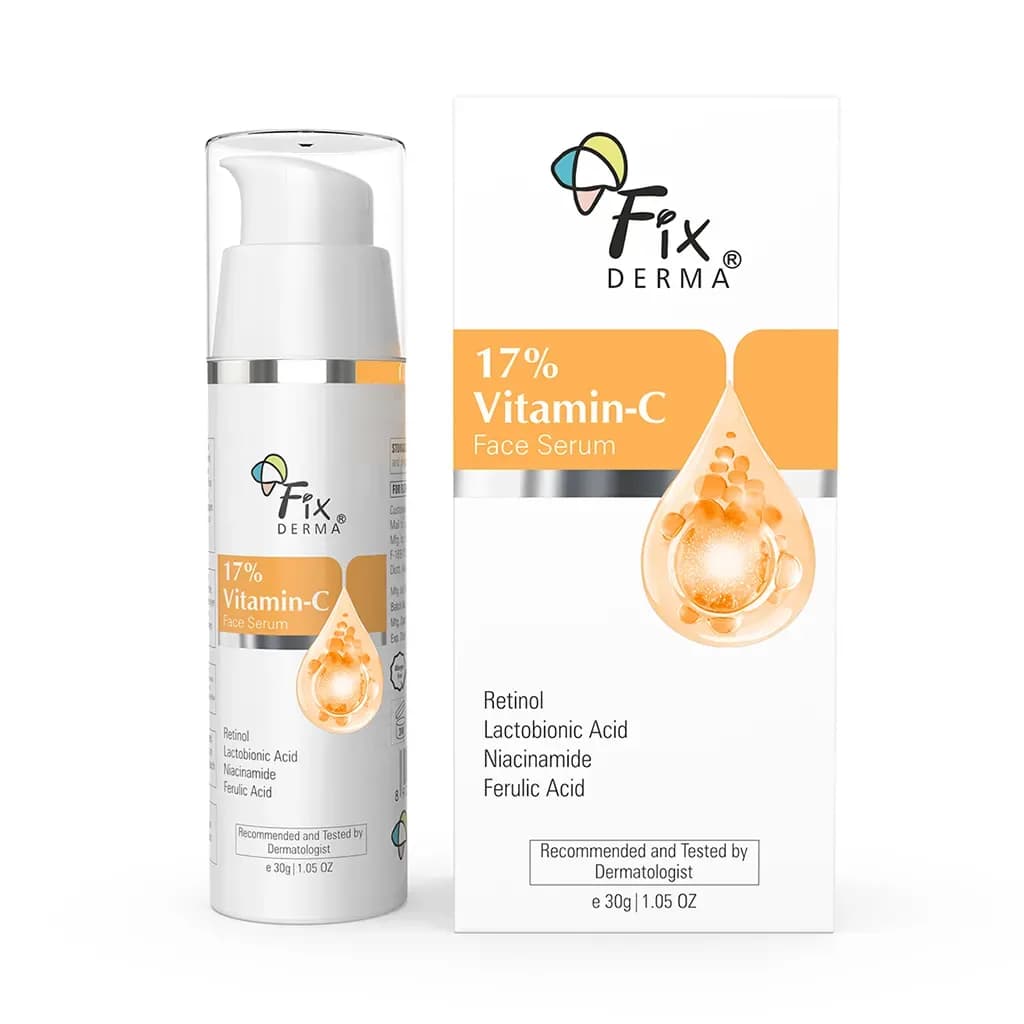 Fixderma 17% Vitamin C Face Serum (30g)