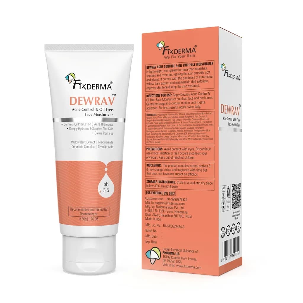 Fixderma Best Oil-Free Moisturizer 50g