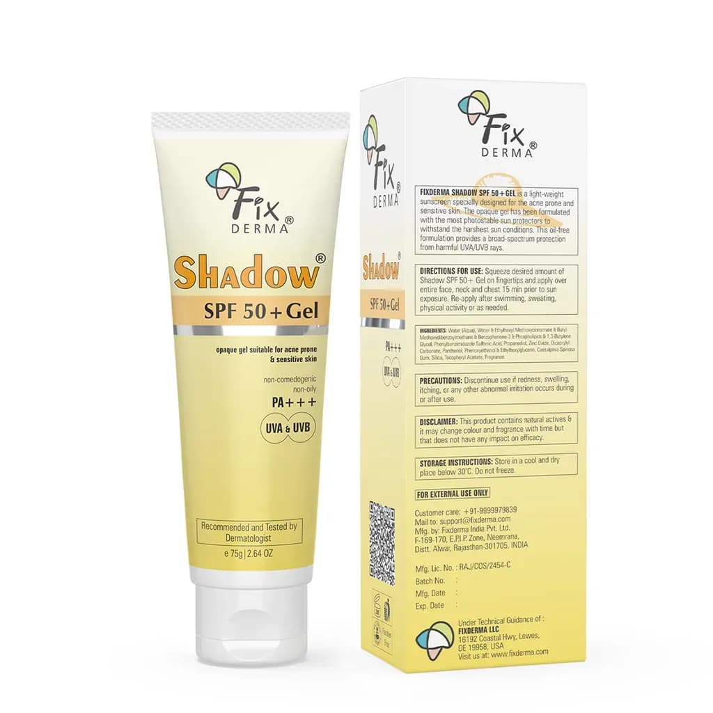 Fixderma Shadow Sunscreen Cream SPF50+ PA+++ (40g)
