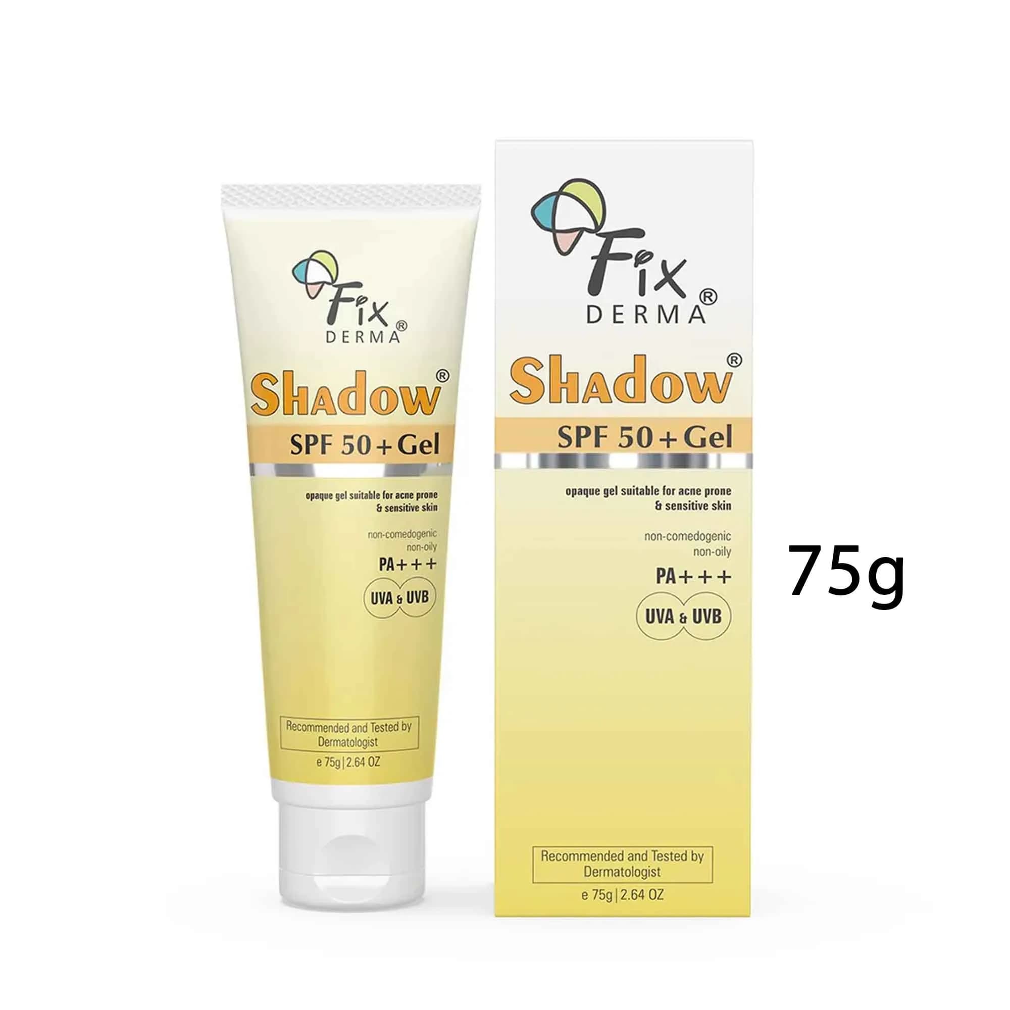 Fixderma Shadow Sunscreen Cream SPF50+ PA+++ (75g)