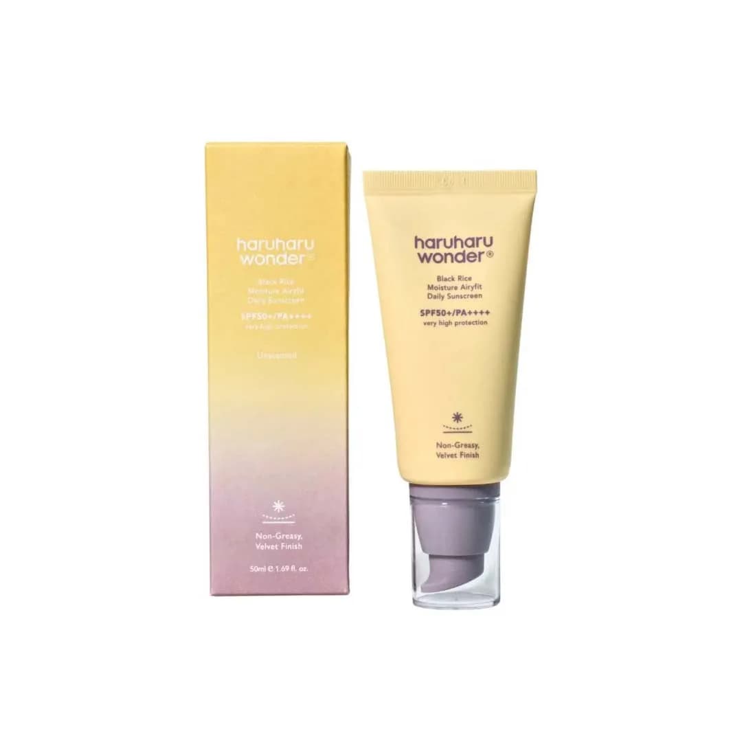 Haruharu Wonder Black Rice Moisture Airyfit Daily Sunscreen 50ml