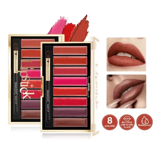 Imagic 8 Color Matte Lipstick Palette