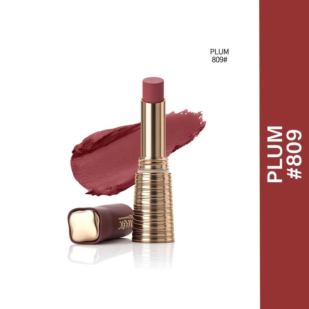 Imagic Waterproof Matte Lipstick - 809 Plum (4 gm)