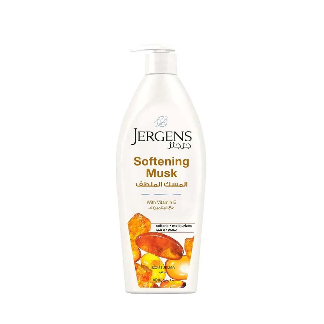 Jergens Softening Musk with Vitamin E Moisturizer / Body Lotion (400ml)