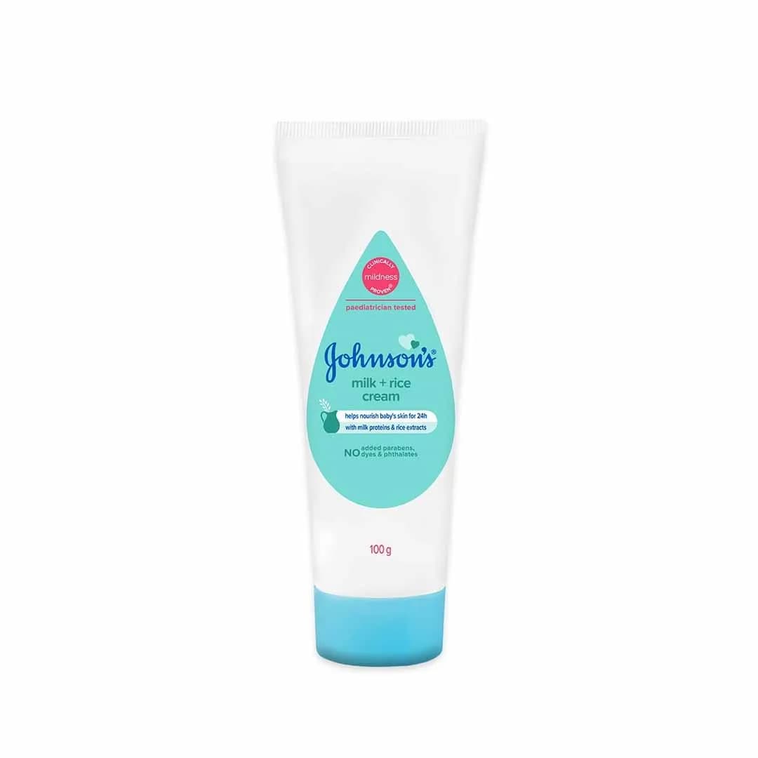 Johnson's Milk + Rice Baby Cream 100g
