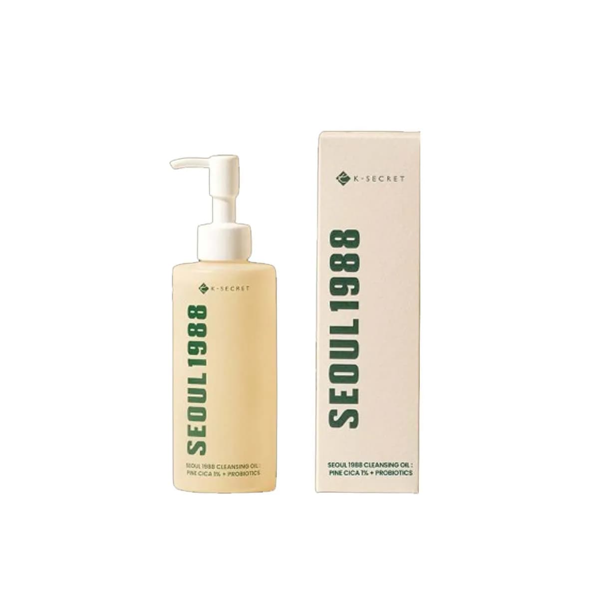 KSECRET SEOUL 1988 Cleansing Oil : Pine Cica 1% + Probiotics 200ml