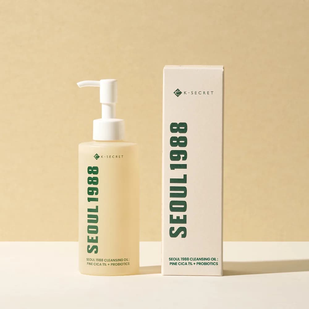 KSECRET SEOUL 1988 Cleansing Oil : Pine Cica 1% + Probiotics 200ml