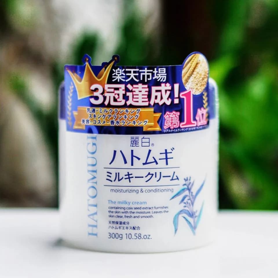 KUMANO COSME Reihaku Hatomugi The Milky Cream - 300g