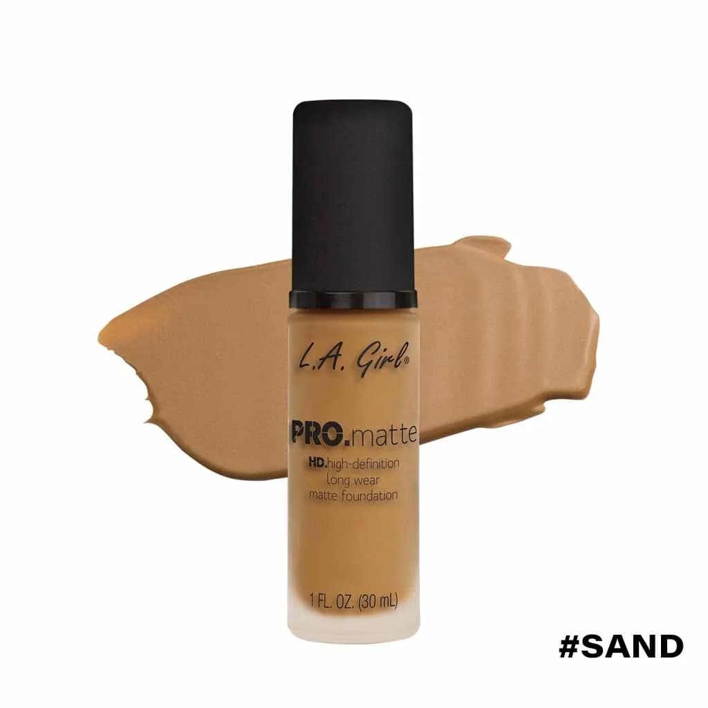 L.A. Girl PRO Matte Foundation - Sand (30ml)