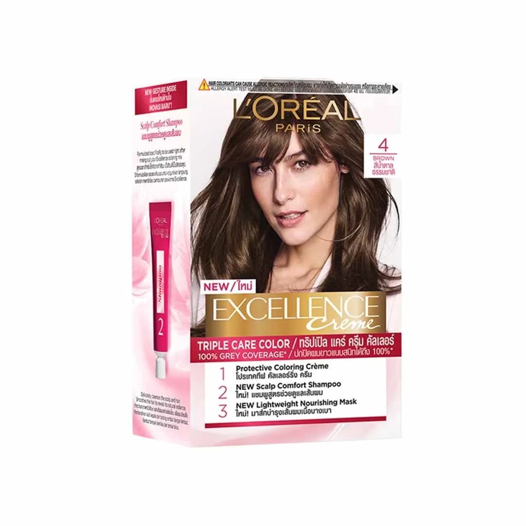 L'Oréal Paris Excellence Triple Care Color 4 Brown