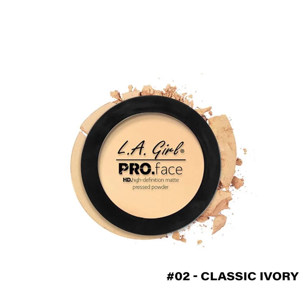 LA Girl Pro Face Matte Pressed Powder - Classic Ivory (7g)