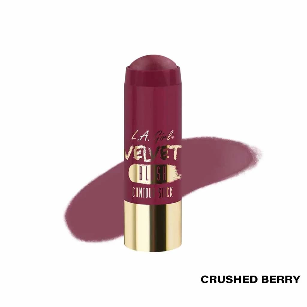 LA Girl Velvet Blush Stick - Crushed Berry
