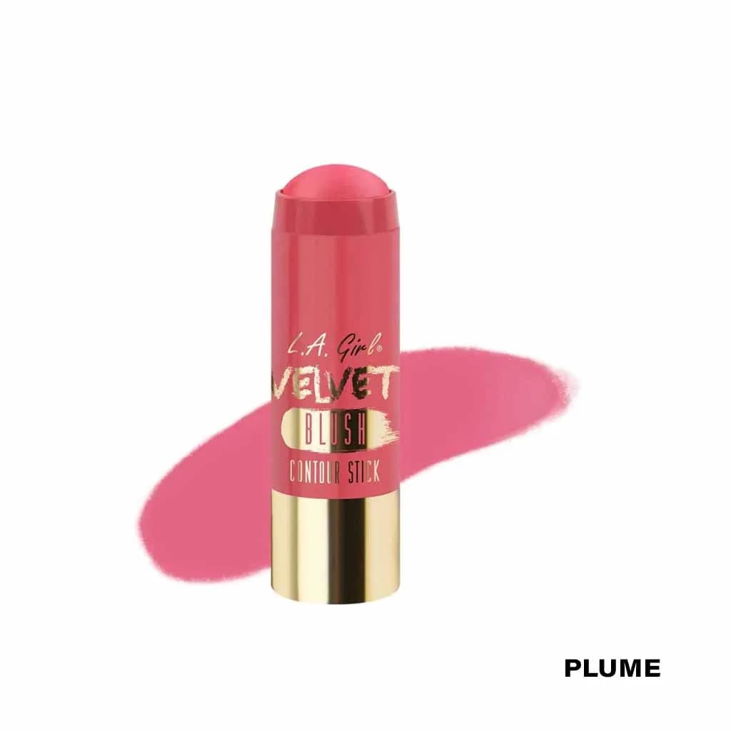 La Girl Velvet Blush Stick - Plume