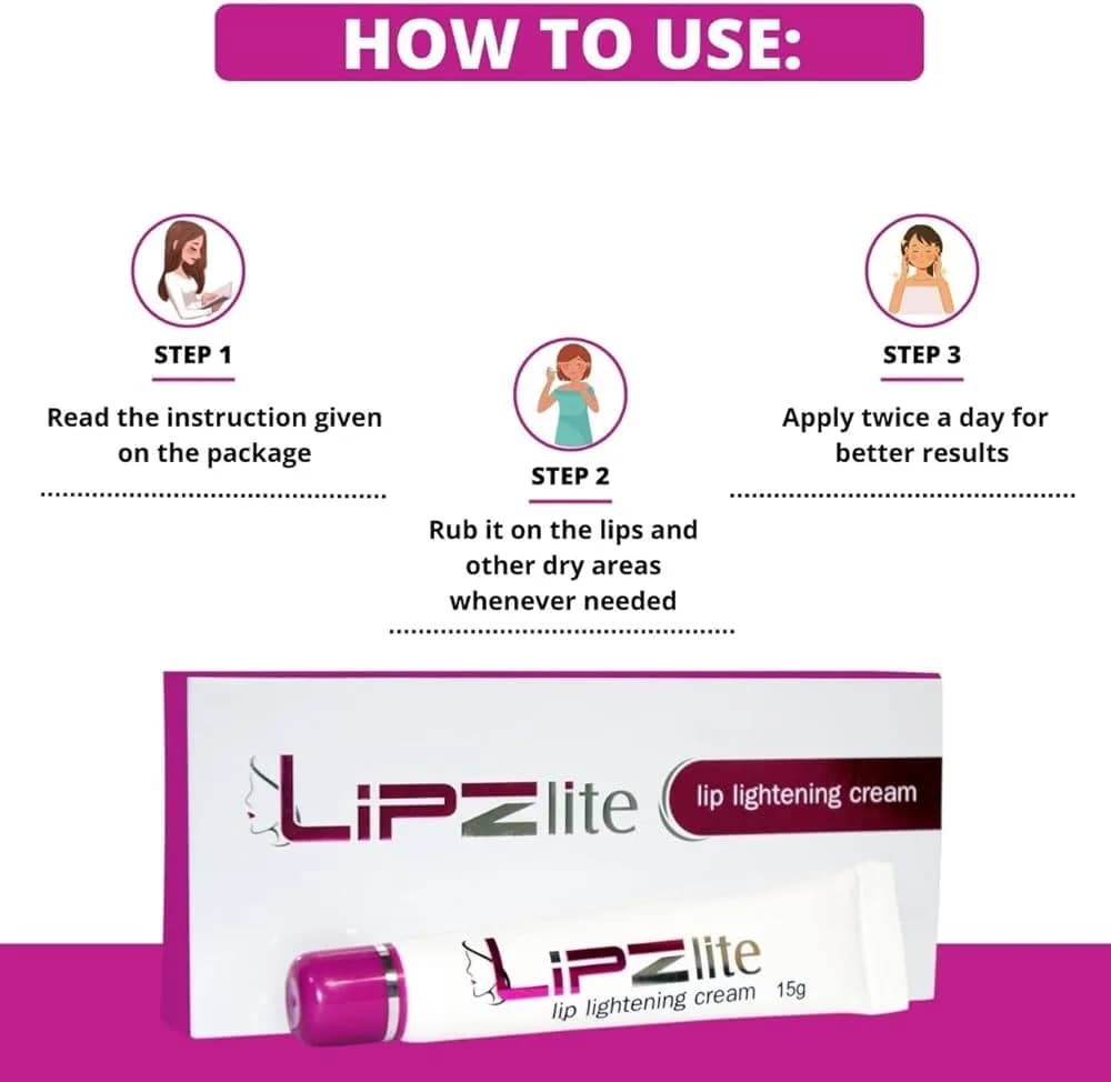 Lipzlite Lip Lightening Cream (15g)