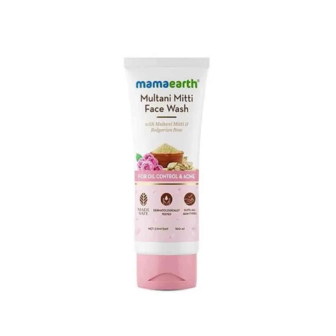 mamaearth multani mitti face wash 100ml
