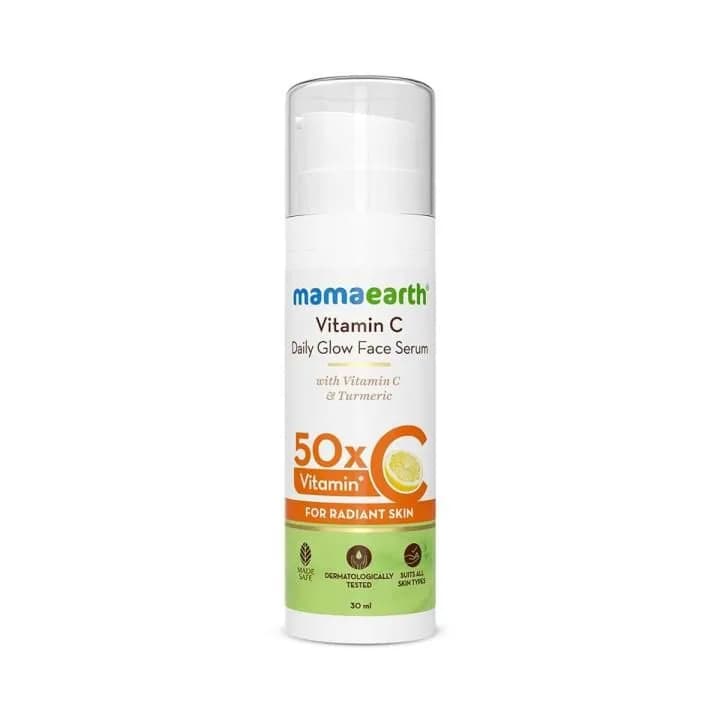 Mamaearth Vitamin C Daily Glow Face Serum - 30ml
