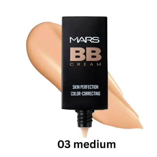 Mars BB Cream Lightweight Foundation Blendable BB Cream - 03 MEDIUM (30ml)