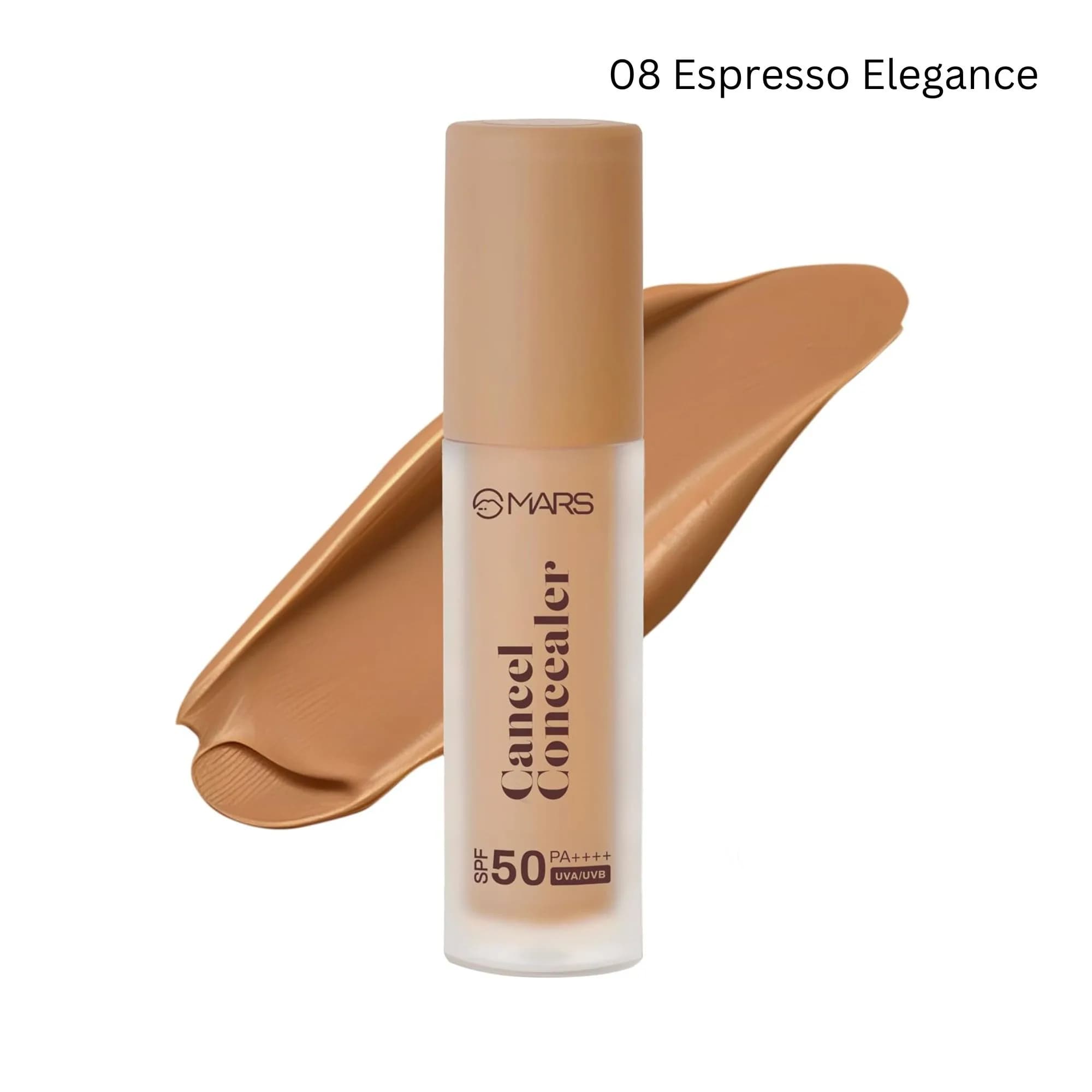 Mars Cancel Liquid Concealer 08 Espresso Elegance