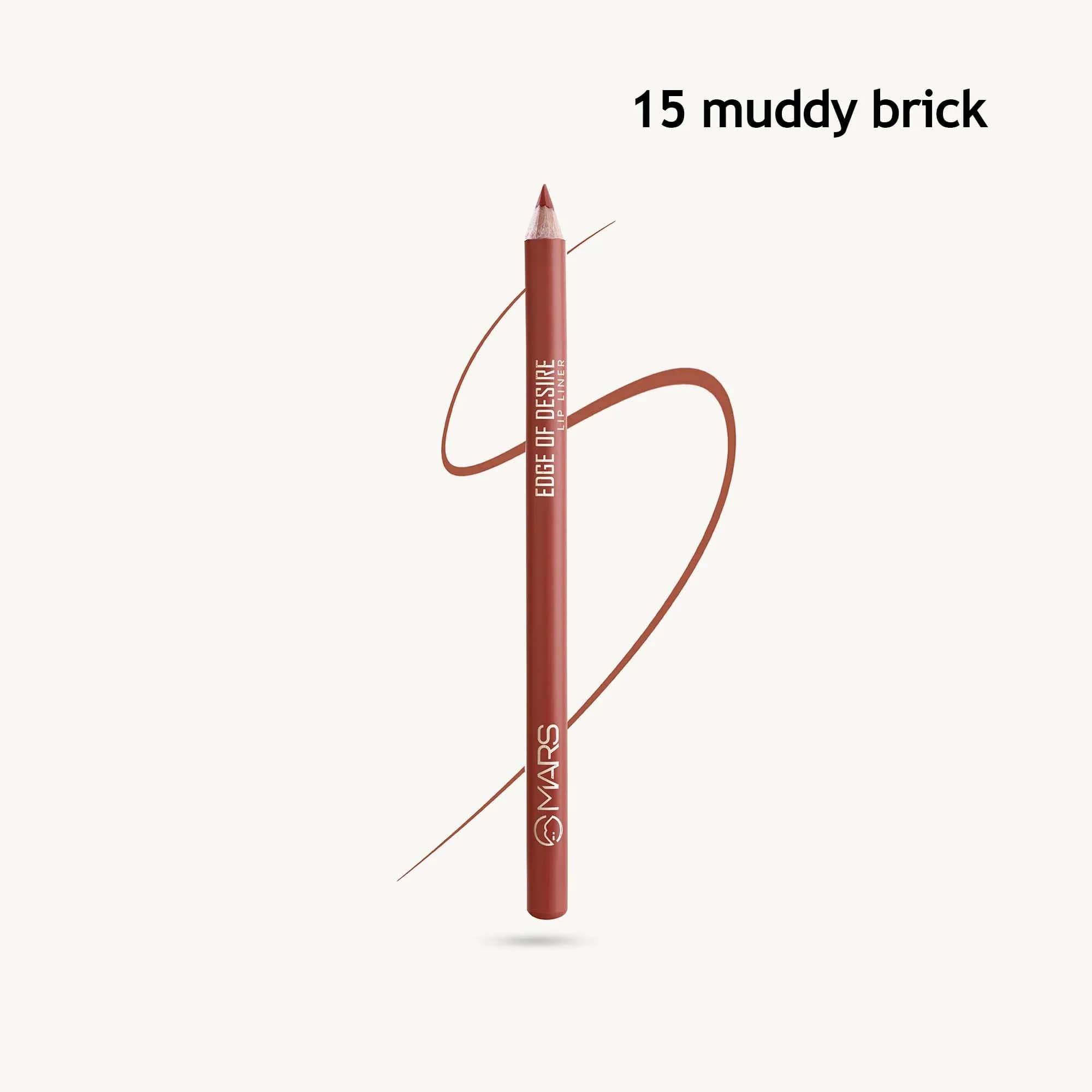 Mars Edge of Desire Lip Liner Pencil (15 muddy brick)