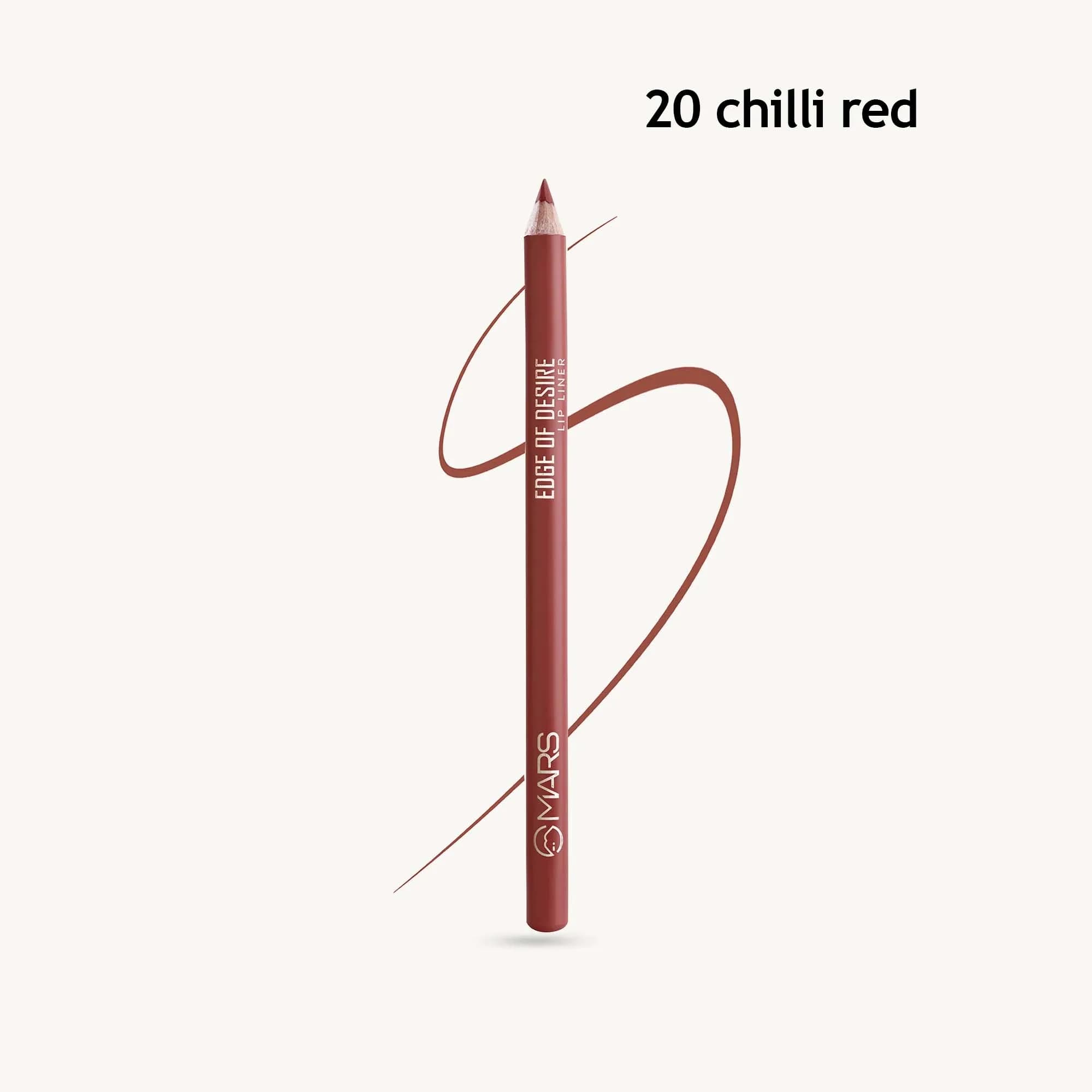 Mars Edge of Desire Lip Liner Pencil ( 20 chilli red)