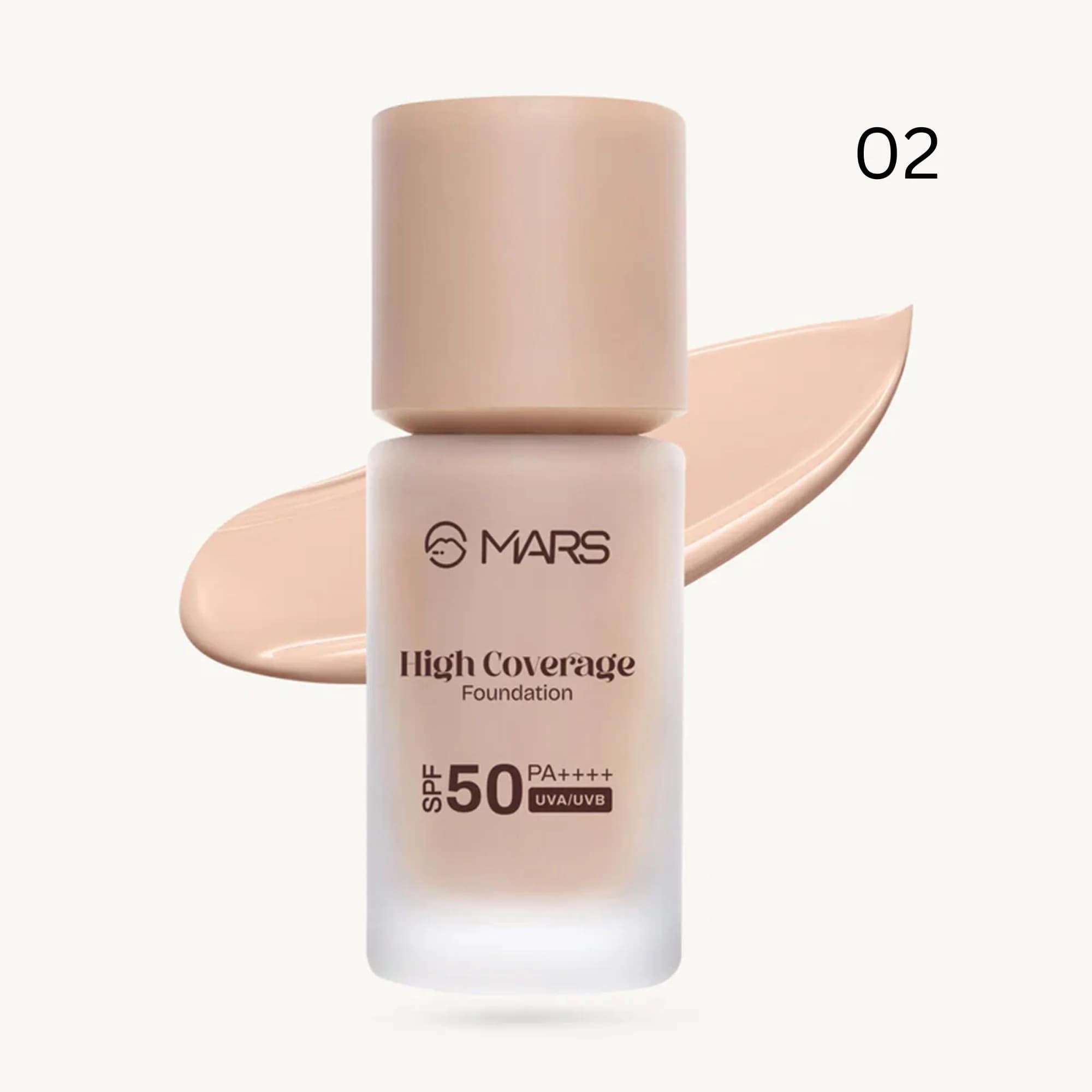 Mars High Coverage Foundation 02