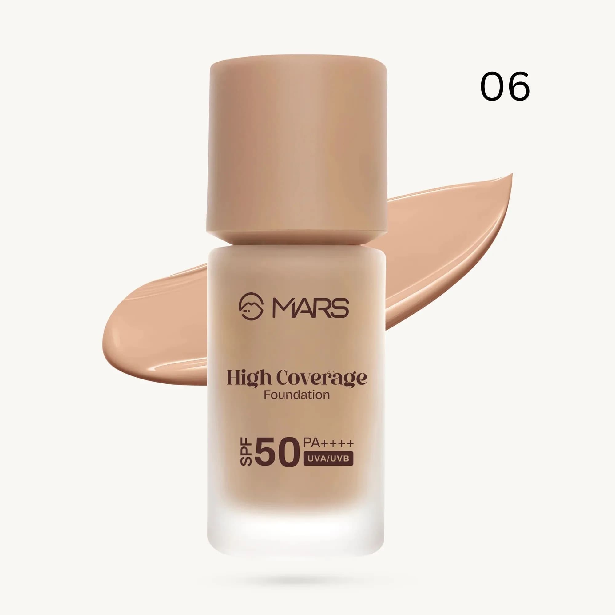 Mars High Coverage Foundation 06