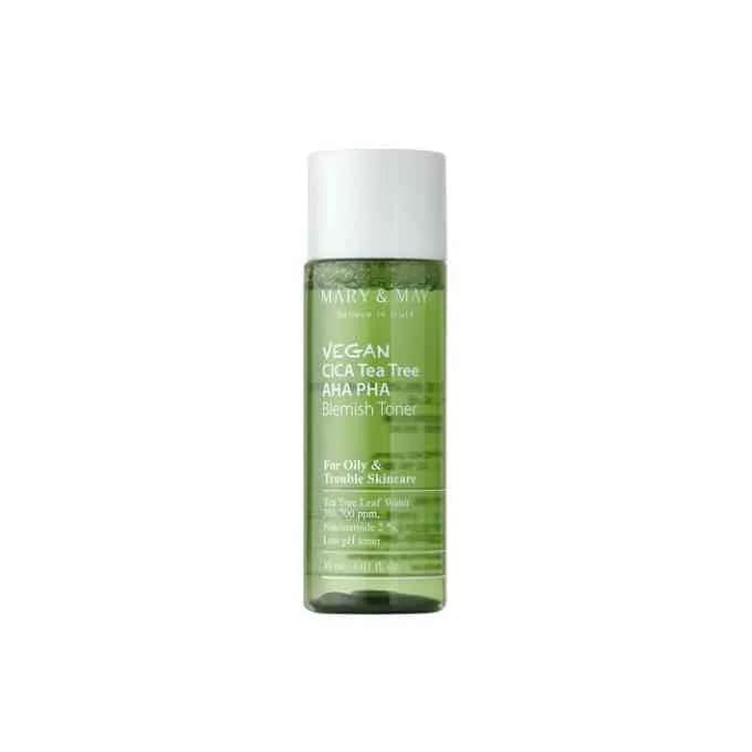 Mary & May Vegan CICA Tea Tree AHA PHA Blemish Toner (30ml)