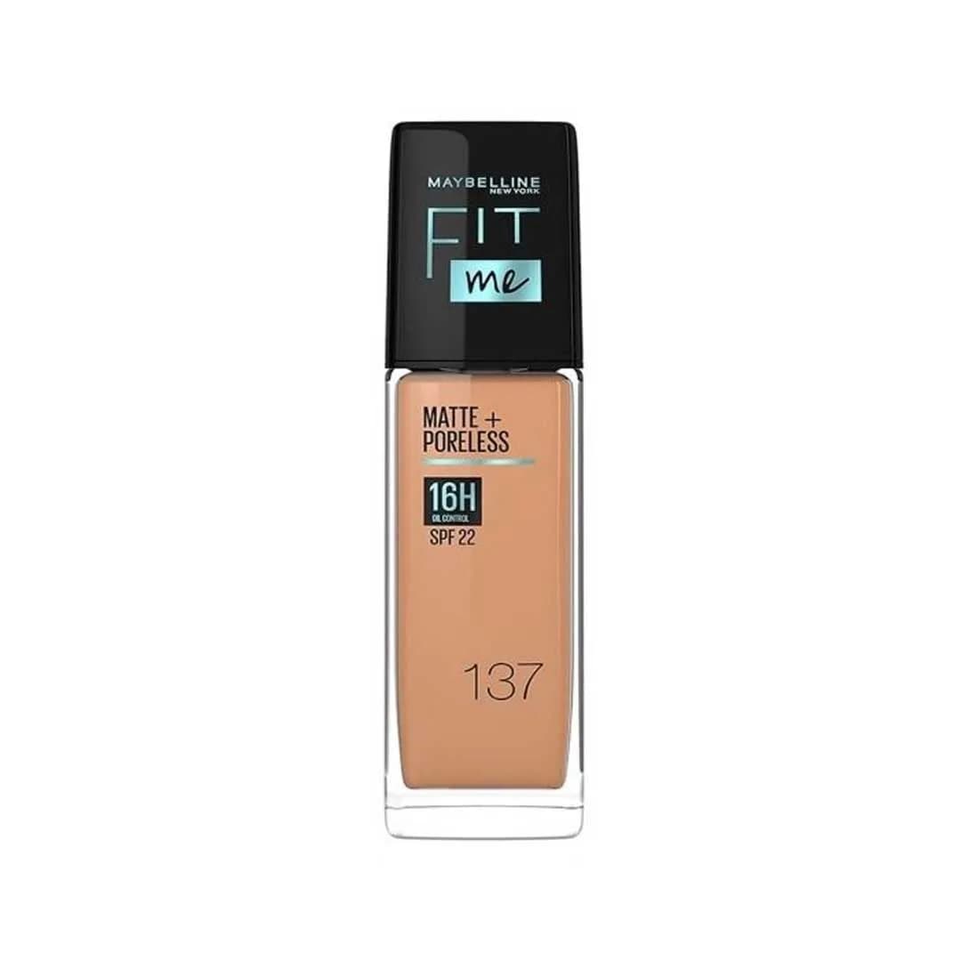 Maybelline Fit Me Matte Poreless Foundatio - 137 Golden tan (India Version)
