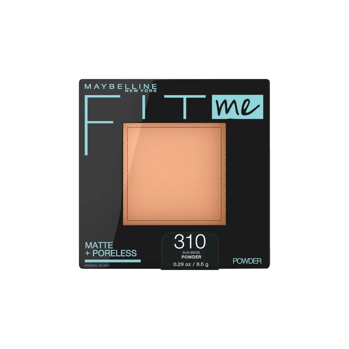 Maybelline Fit Me Matte + Poreless Powder Foundation 310 Sun Beige