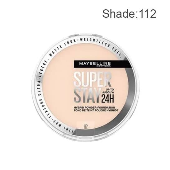 Maybelline Super Stay Up To 24hr Hybrid Pressed Powder-112