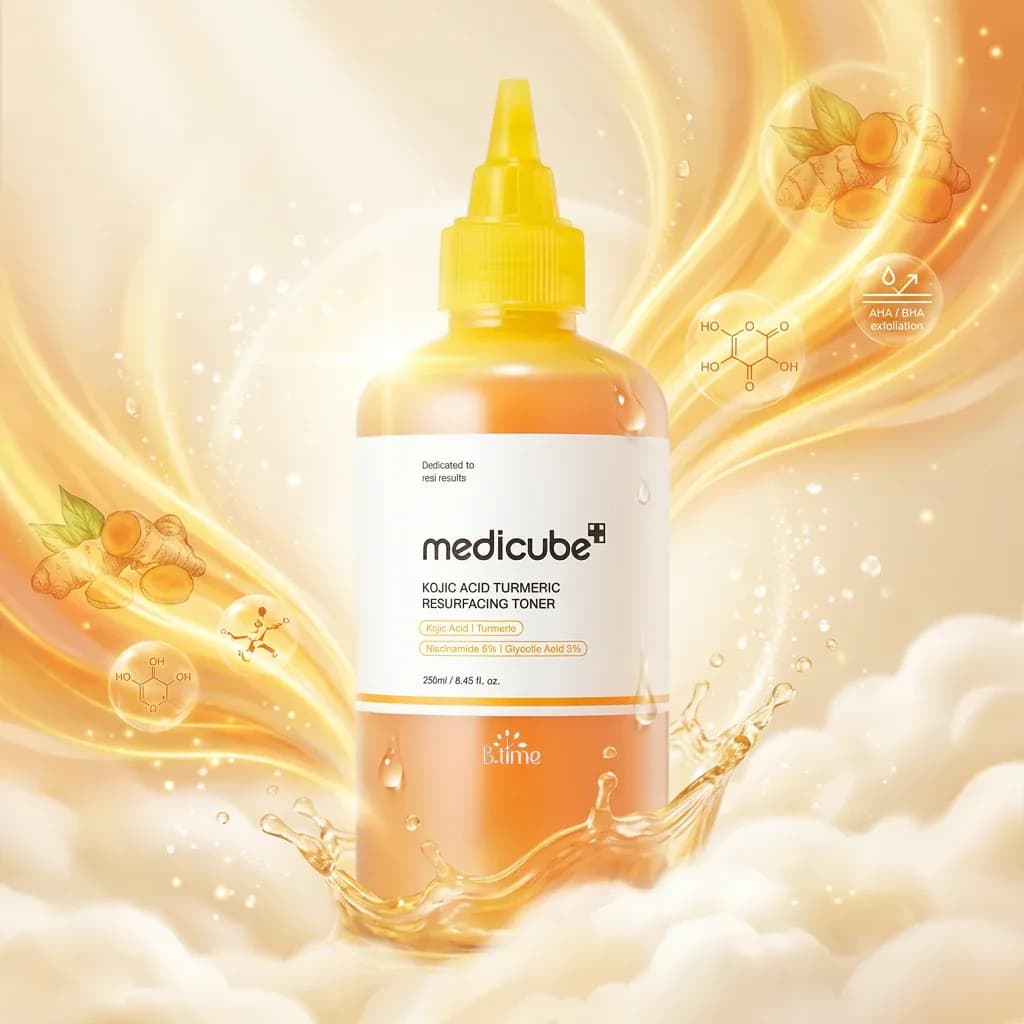 Medicube kojic acid turmeric resurfacing toner 250ml