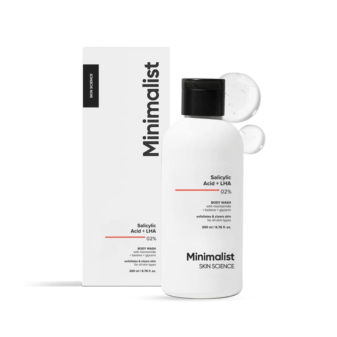 Minimalist Salicylic Acid + LHA 02% Body Wash 200ml