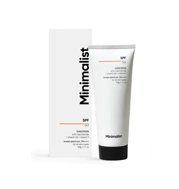 Minimalist Sunscreen SPF 50 PA ++++  50g
