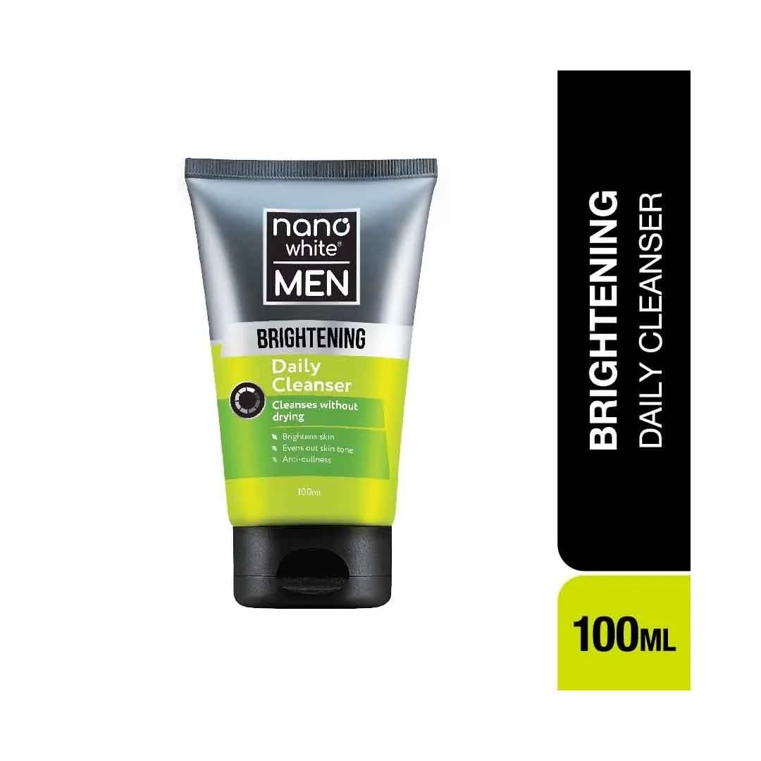 Nano White Men Brightening Daily Cleanser 100ml