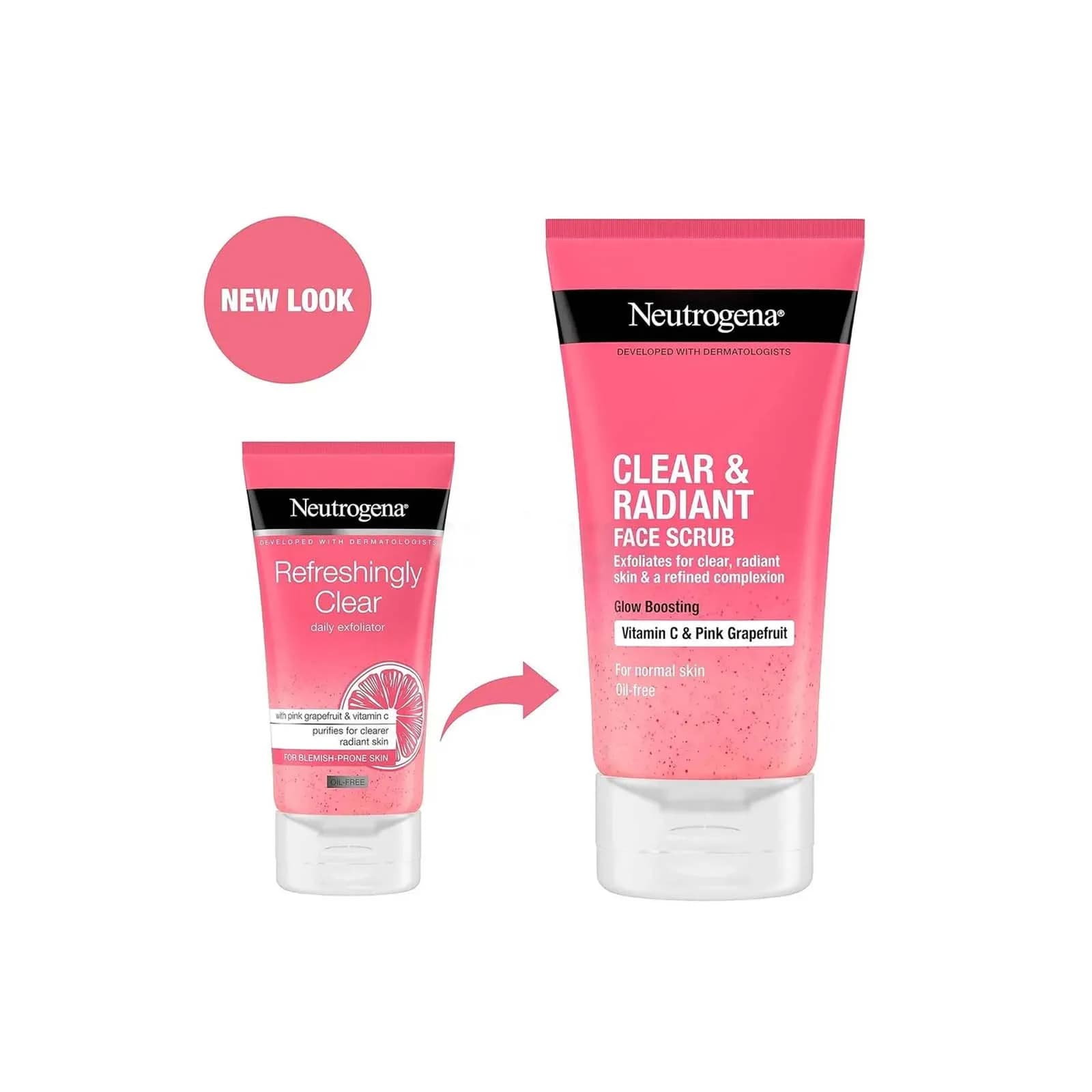 Neutrogena Clear & Radiant Face Scrub 150ml