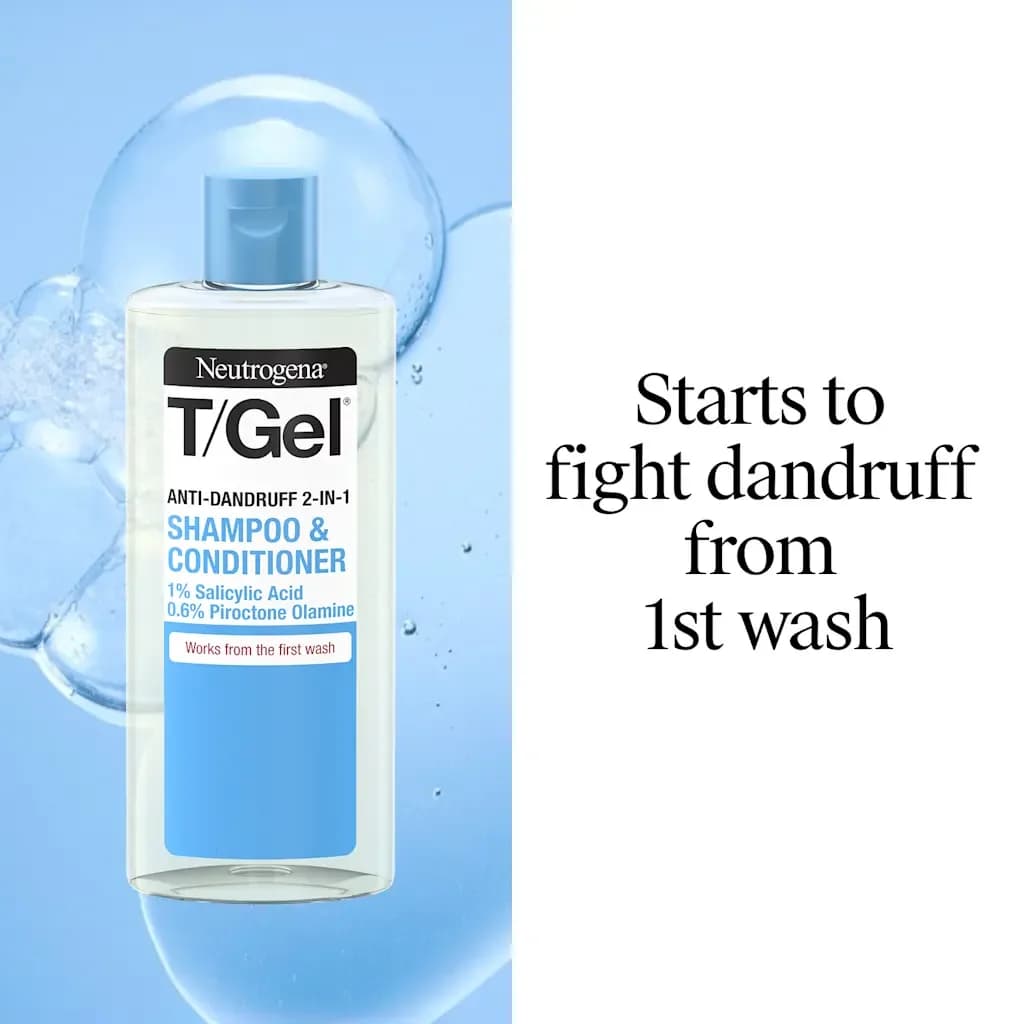 NEUTROGENA T/Gel 2 in 1 Anti-Dandruff Shampoo & Conditioner 150ml