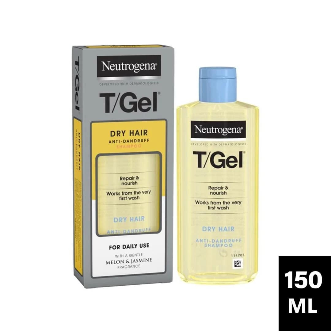 Neutrogena T/Gel Anti Dandruff Shampoo for Dry Hair 150ml
