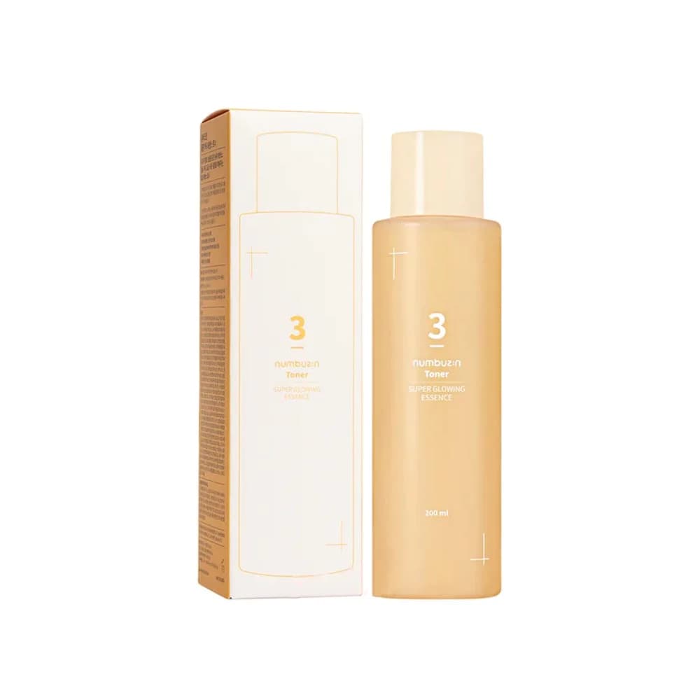 Numbuzin No.3 Super Glowing Essence Toner 200ml