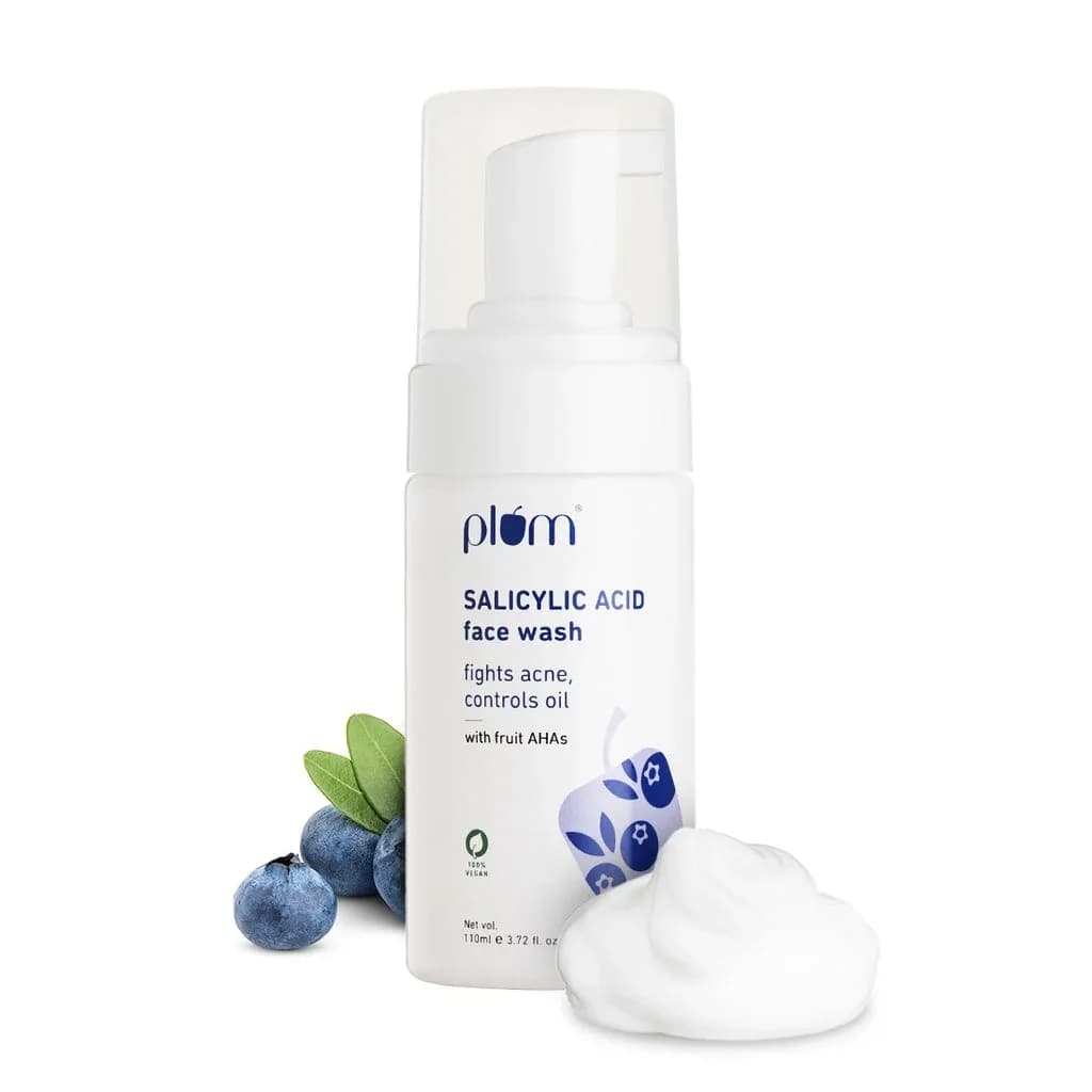 Plum 1% Encapsulated Salicylic Acid Foaming Face Wash- 110ml
