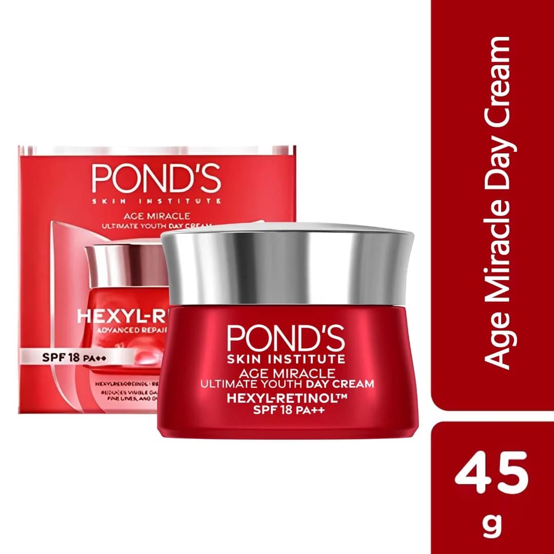 Pond's Age Miracle Ultimate Youth Day Cream with Hexyl Retinol 45g