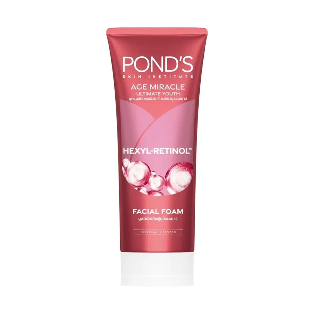 Ponds Age Miracle Ultimate Youth Hexyl Retinol Facial Foam - 90g